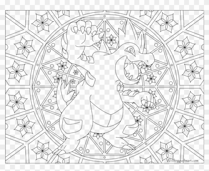 adult pokemon coloring page feraligatr hard pokemon coloring pages