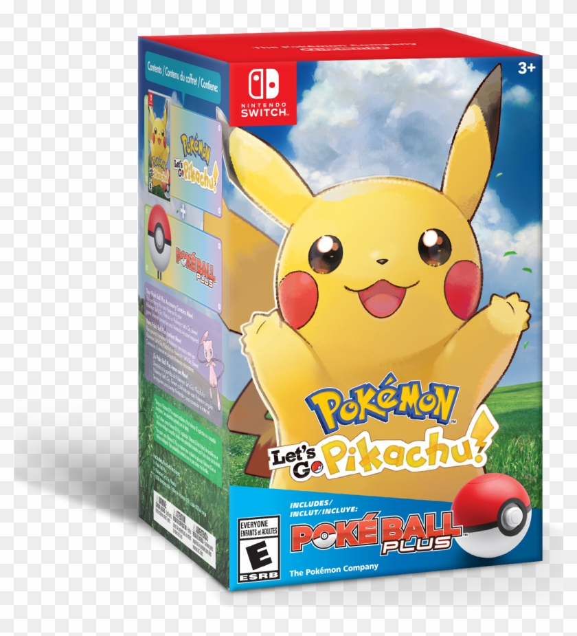 Pokemon Let S Go Pikachu Pokeball Plus Bundle Pokemon Let S Go Pikachu With Pokeball Plus Hd Png Download 1470x1491 Pinpng