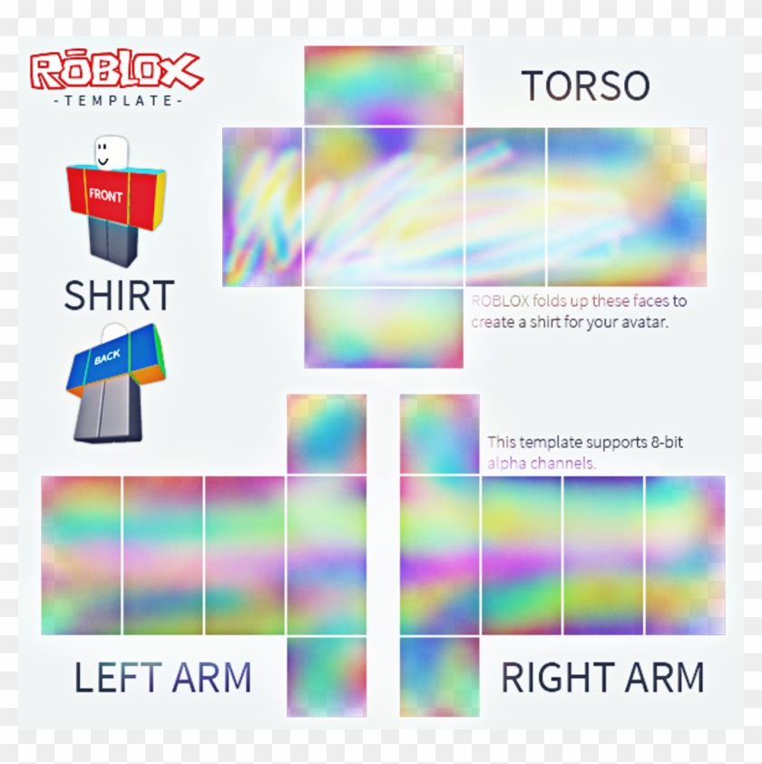 Robloxedit Sticker - Roblox Shirt Template Supreme, HD Png Download -  1024x978 (#1609963) - PinPng