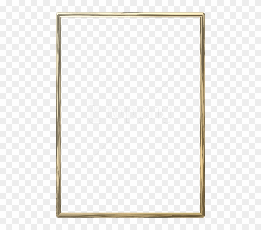 Free Png Gold Border Frame Png - Picture Frame, Transparent Png ...