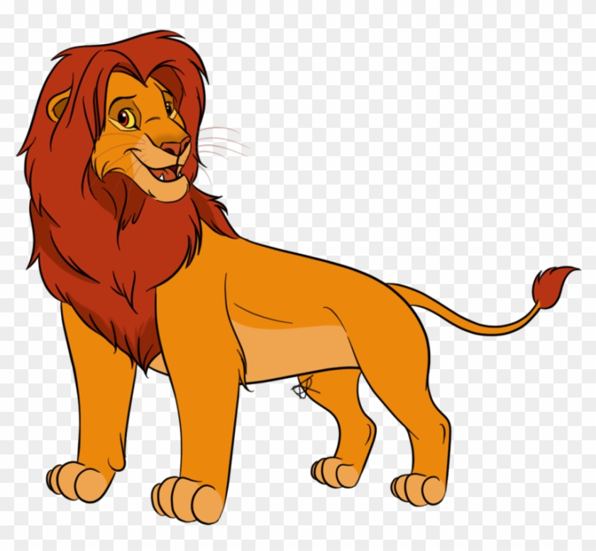 Lion King Cartoon Png, Transparent Png - 946x844 (#1665953) - Pinpng