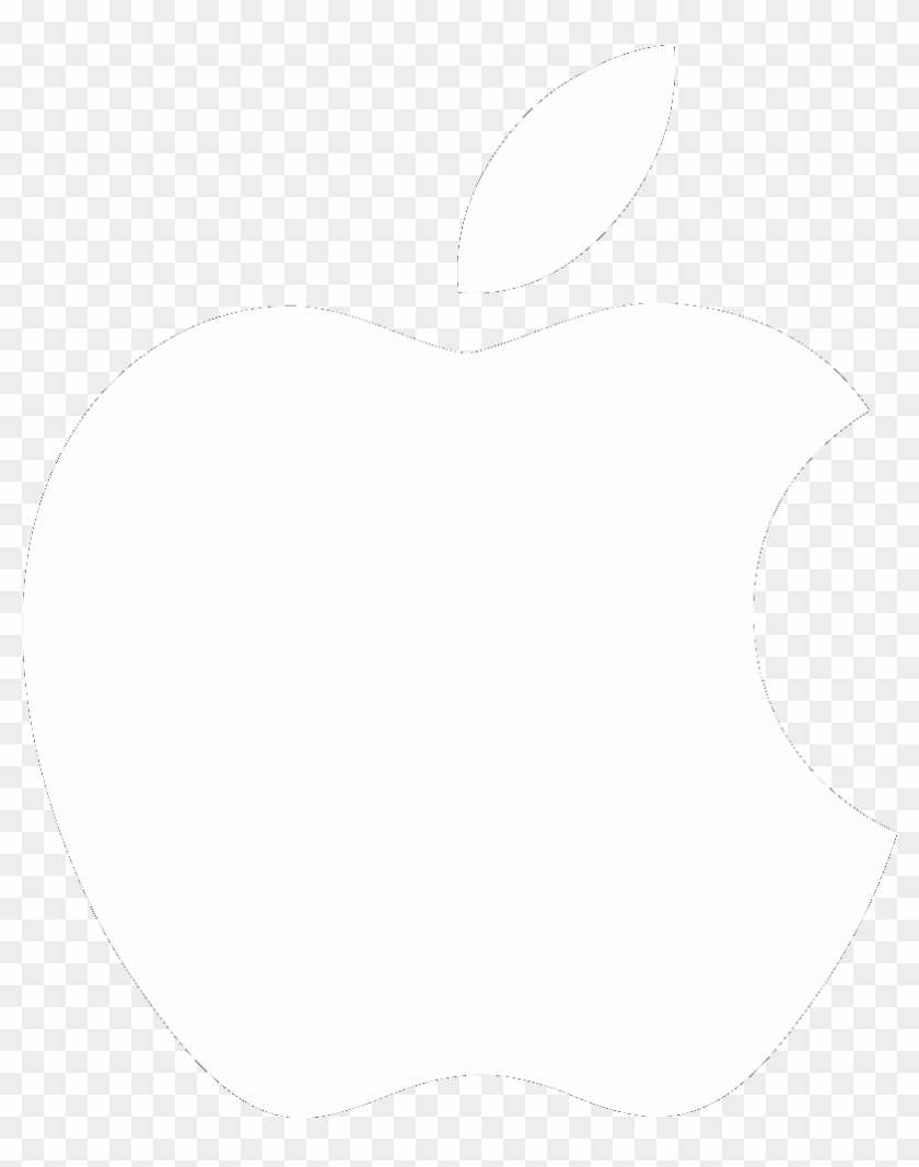 Apple - Iphone White Logo Png, Transparent Png - 838x1017 (#1693355 ...