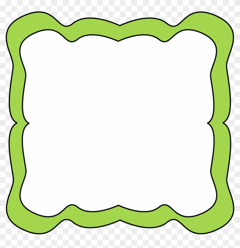 Lime Green Border Clipart - Green Clip Art Border Png, Transparent Png ...