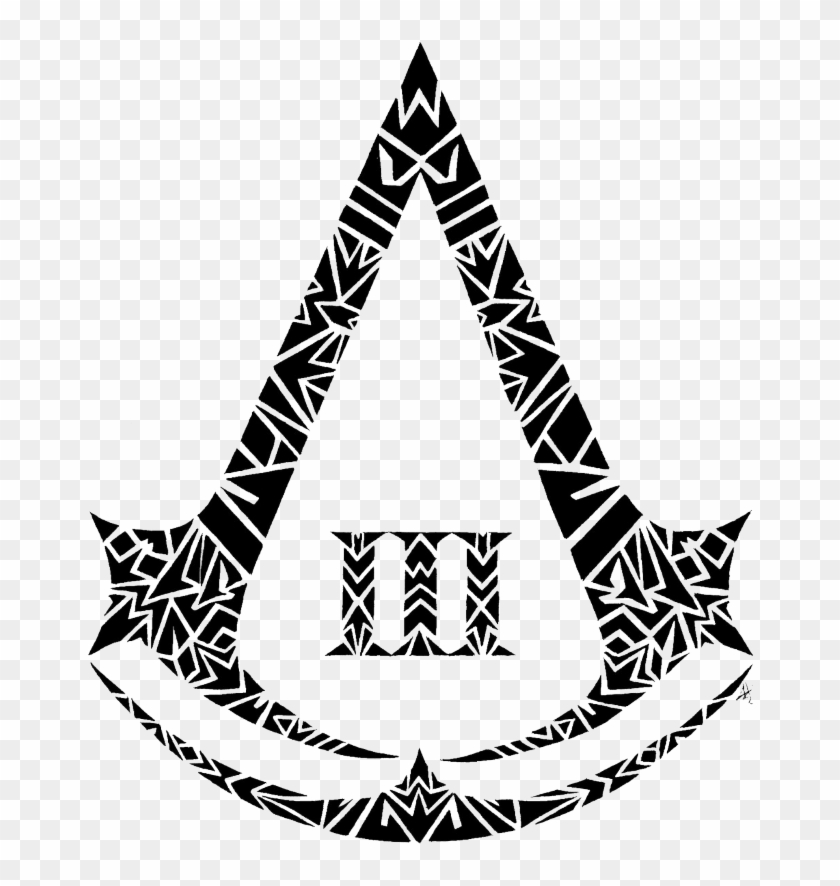 Drawn Symbol Assassins Creed - Triangle, HD Png Download - 700x843 ...