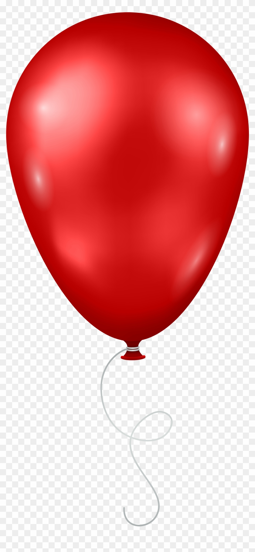 Red Balloon Transparent Png Clip Art Image - Transparent Background Red ...