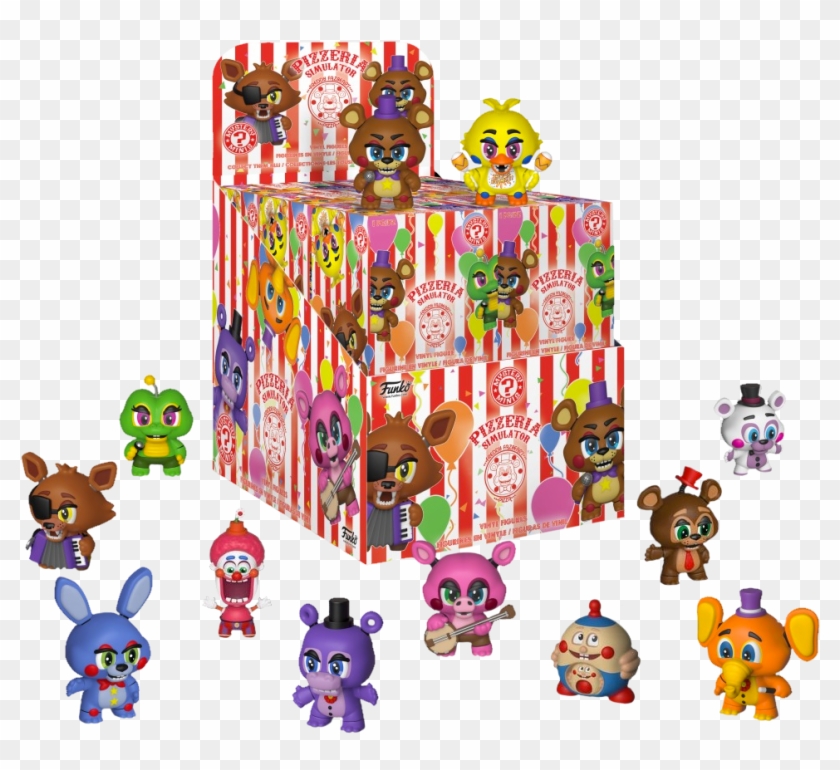 fnaf pizzeria simulator mystery minis gamestop