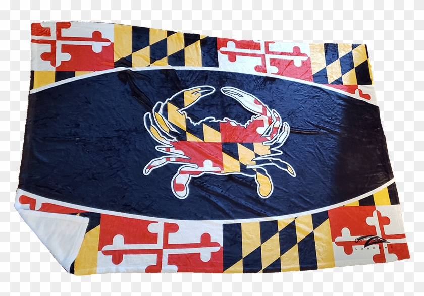 Maryland Flag Crab Blanket - Crab, HD Png Download - 787x507 (#1725600 ...