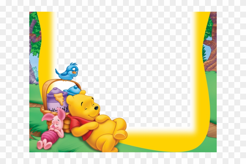 Frame Clipart Winnie The Pooh - Baby Winnie The Pooh Borders And Frames ...