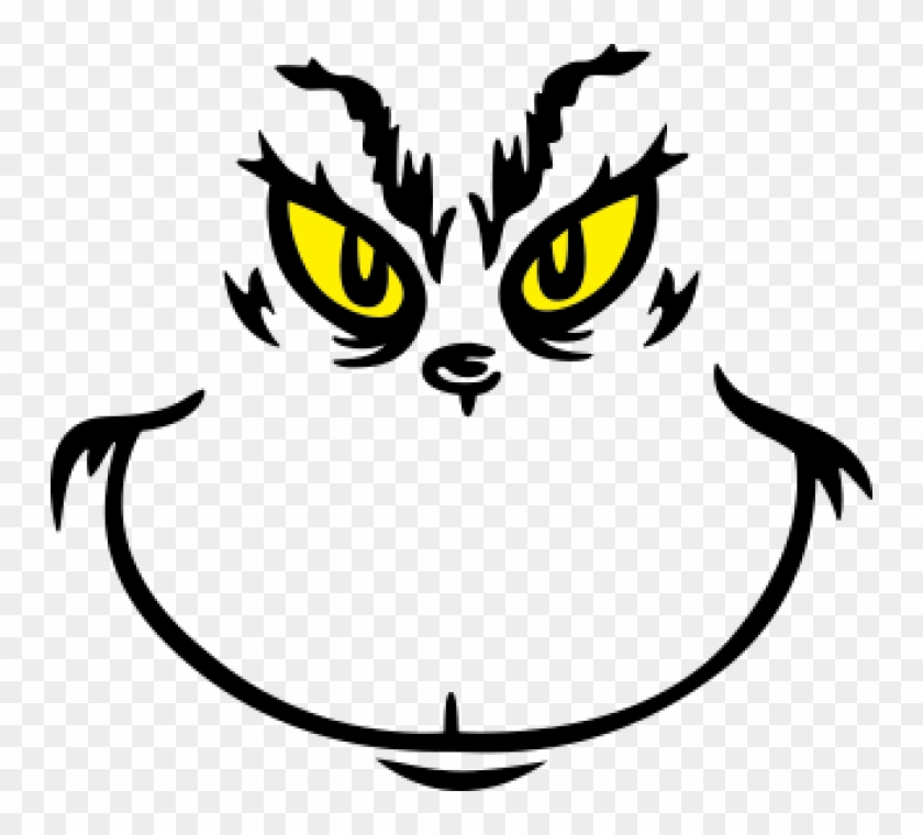 Download Grinch Face Png , Png Download - Grinch Face Svg Free ...