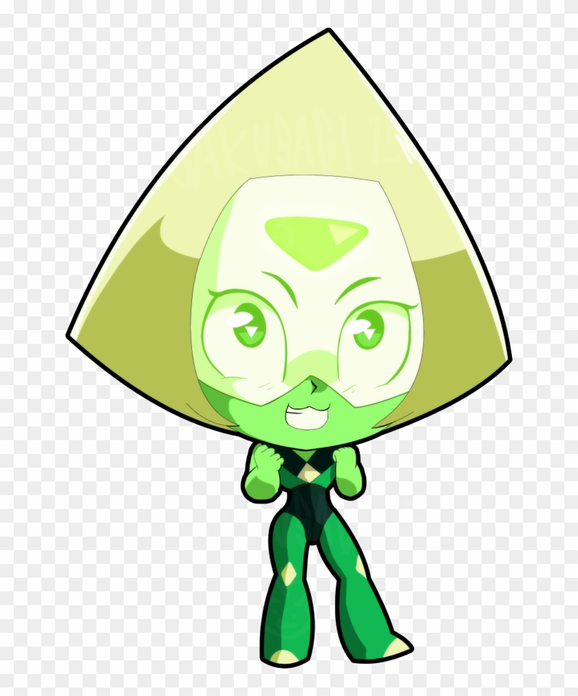 Chibi Su Peridot By Sakusagi - Steven Universe Peridot Chibi, HD Png ...