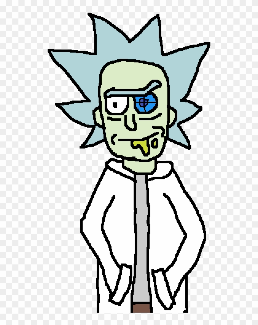 Destroyed Realities Rick Sanchez - Cartoon, HD Png Download - 531x977 ...