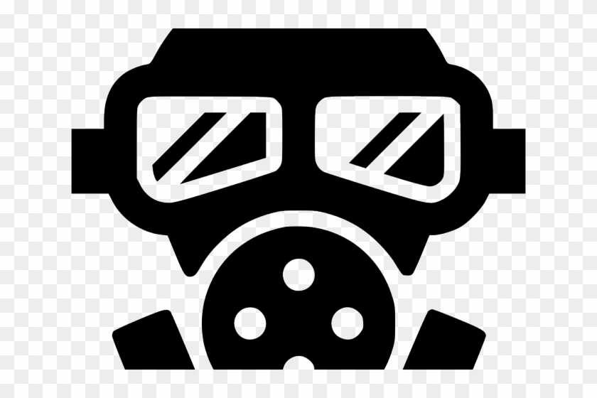 Biohazard Symbol Clipart Gas Mask - Poison Png, Transparent Png ...