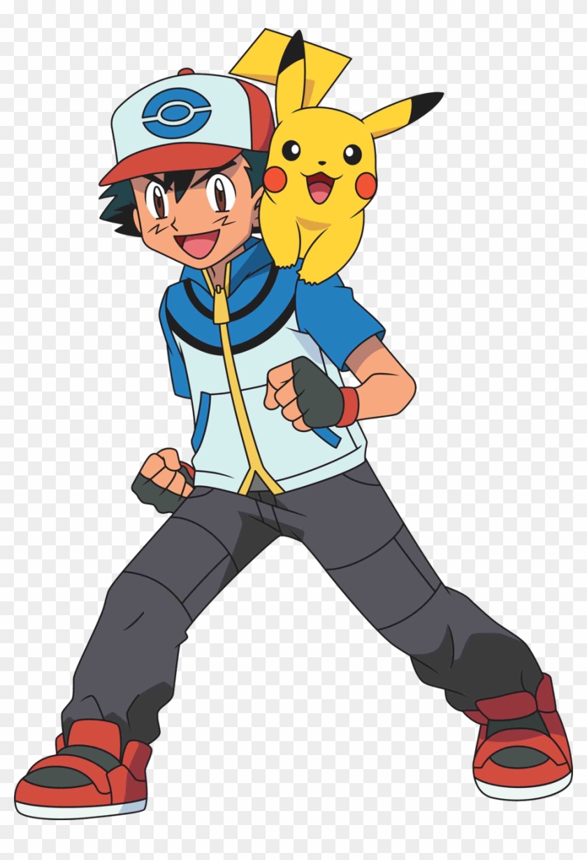 Ash Bw - Ash Ketchum, HD Png Download - 903x1280 (#189906) - PinPng