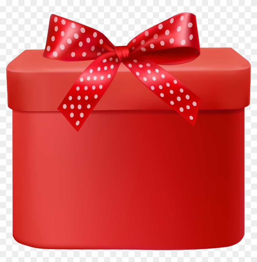 Red Gift Png Clipart - Gift, Transparent Png - 4000x3890 (#1814534 ...