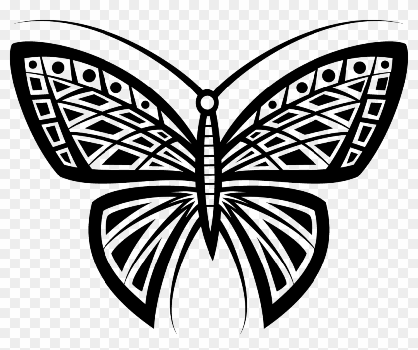 Png Butterfly Tattoo Design, Transparent Png - 1033x817 (#1928261) - PinPng