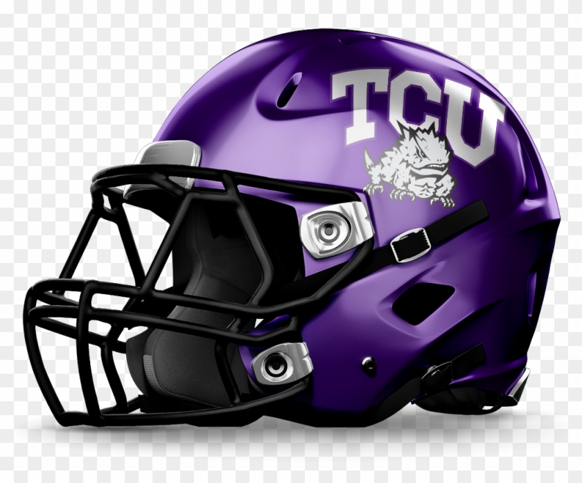 Tcu Football Helmets 2016 - Tcu Football Helmet Png, Transparent Png ...