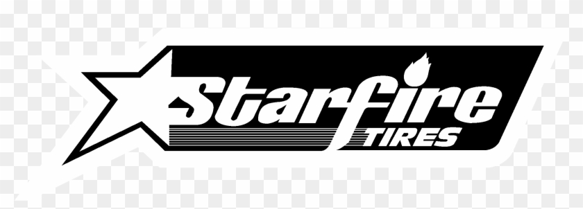 Starfire Tires Logo Black And White - Starfire Tires, HD Png Download ...