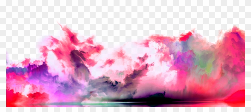 Colorful smoke Wallpaper 4K, Black background, Explosion