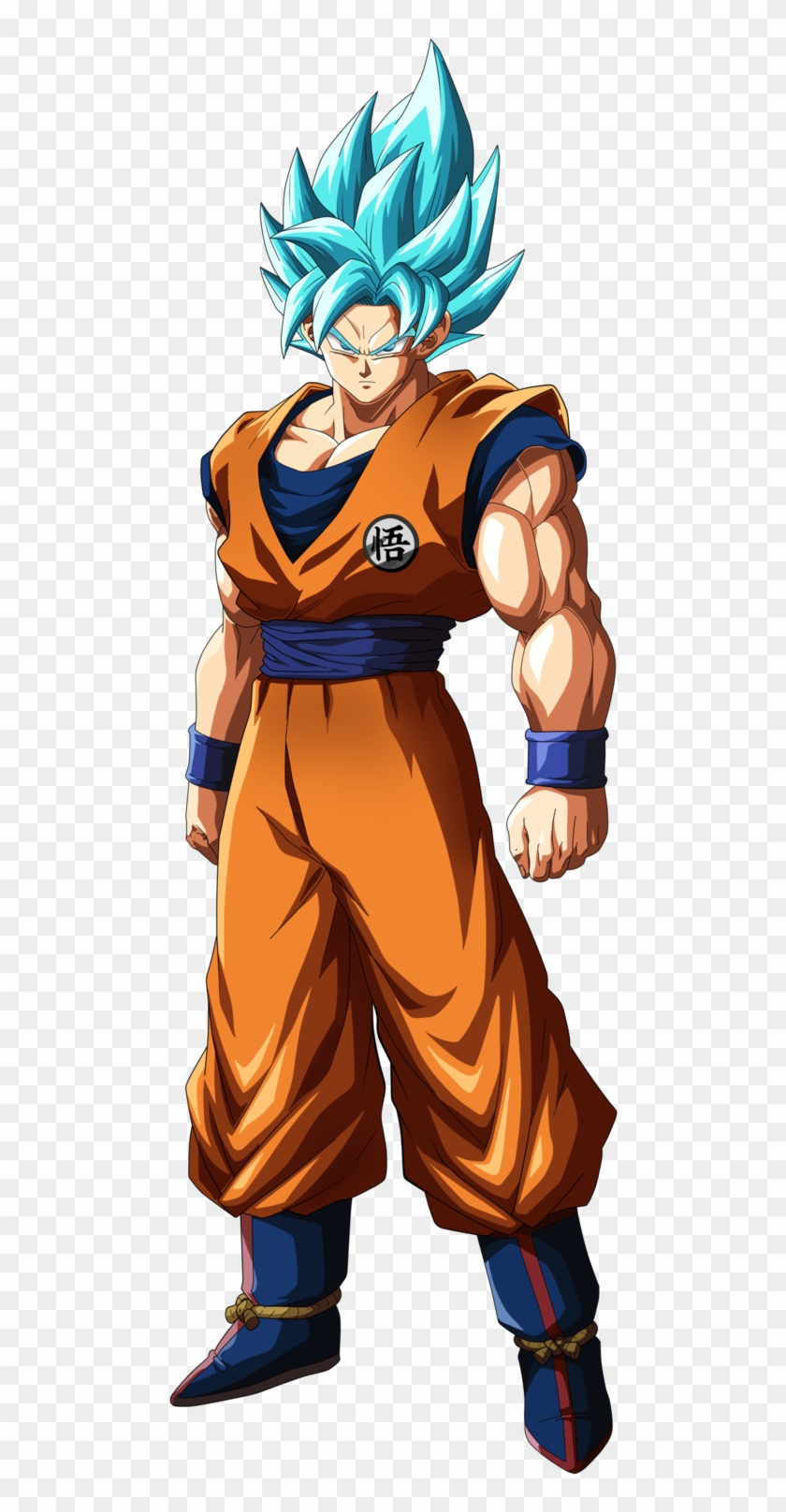 Dragon Ball Fighterz Png - Super Saiyan Blue Goku Dragon Ball Fighterz ...