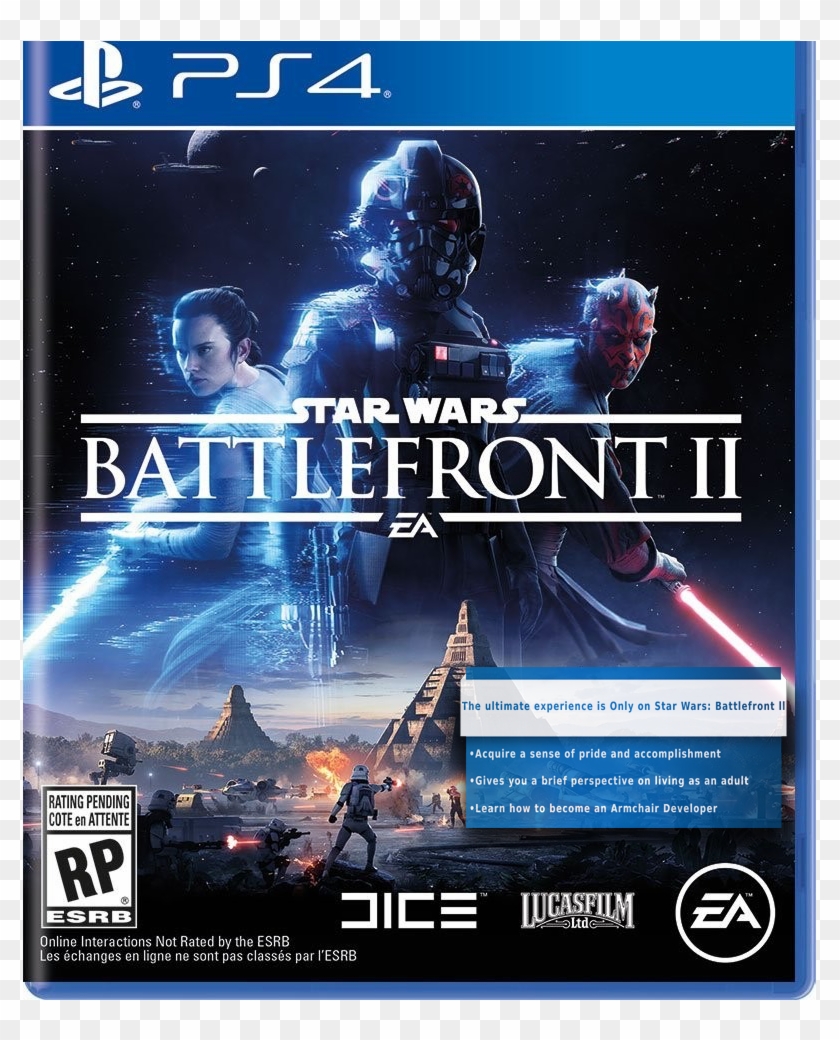 Replace The Battlefront 2 Cover With This And You're, HD Png Download ...