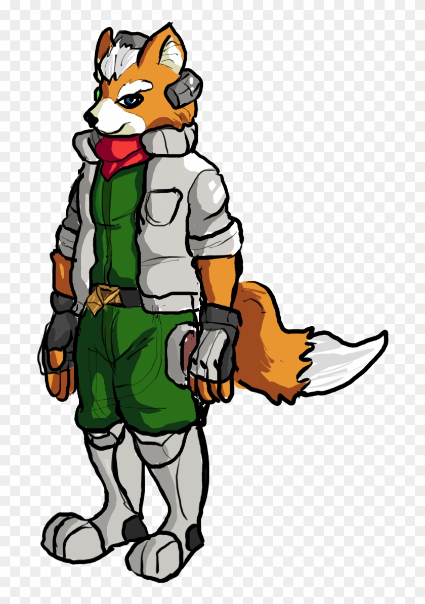 Fox Mccloud - Cartoon, HD Png Download - 931x1224 (#1988202) - PinPng