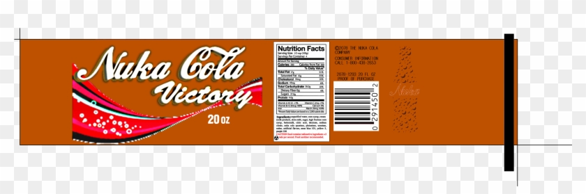 Nuka Cola Victory Lable - Nuka Cola Victory Label, HD Png Download ...