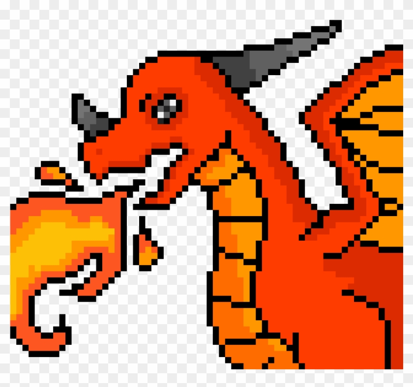 Fire Dragon - Cyndaquil Pixel, HD Png Download - 1152x1152 (#1994129 ...