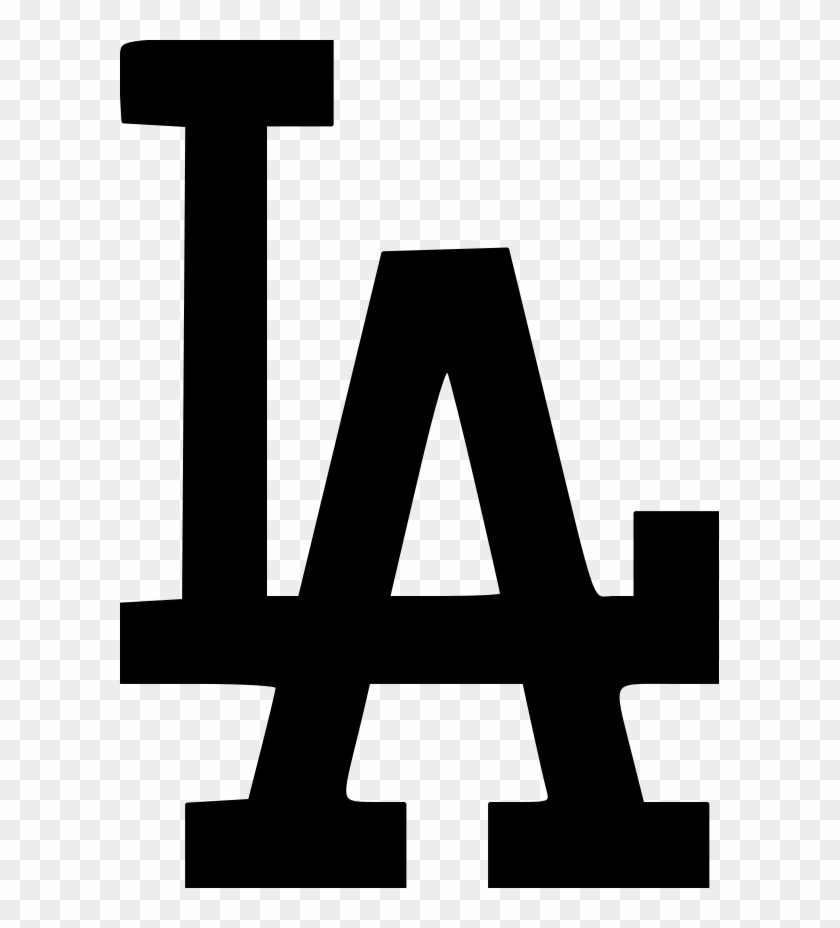 La Dodgers Logo File Size Los Angeles Dodgers Logo Png Black