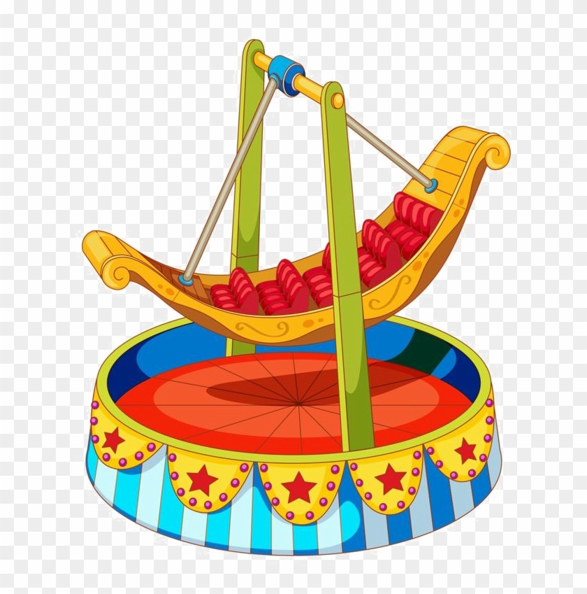 Amusement Park Carousel Png Transparent Image - Amusement Park Rides ...