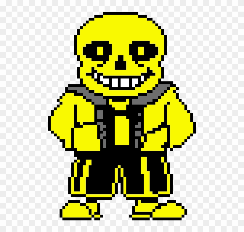 Insane Hardtale Sans - Undertale Sans Pixel Art - Free Transparent PNG  Clipart Images Download