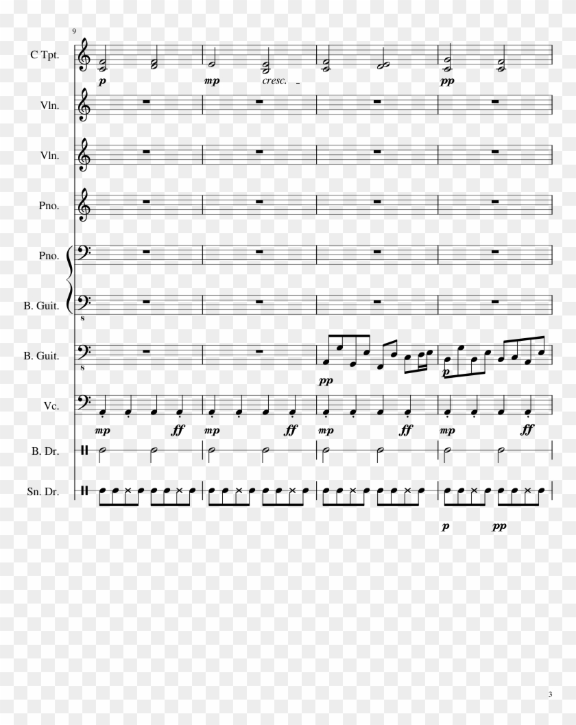 For Honor Sheet Music Composed By Jacob Jimenez 3 Of - Ptx Sheet Music ...