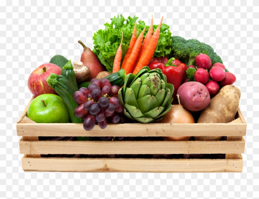 Produce Box - Examples Of Food Rich In Minerals, HD Png Download ...