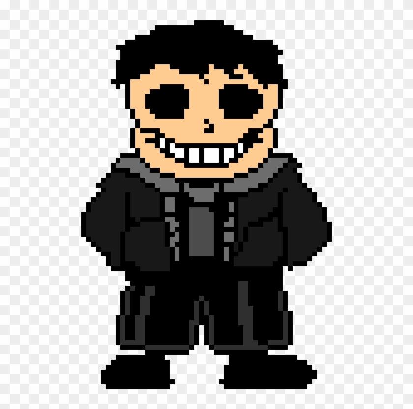 Sao Undertale Error Sans Sprite Hd Png Download 600x800 - 