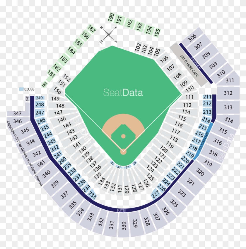 Seattle Mariners Seating Chart Safeco Field Seating Chart Mariners Hd Png Download