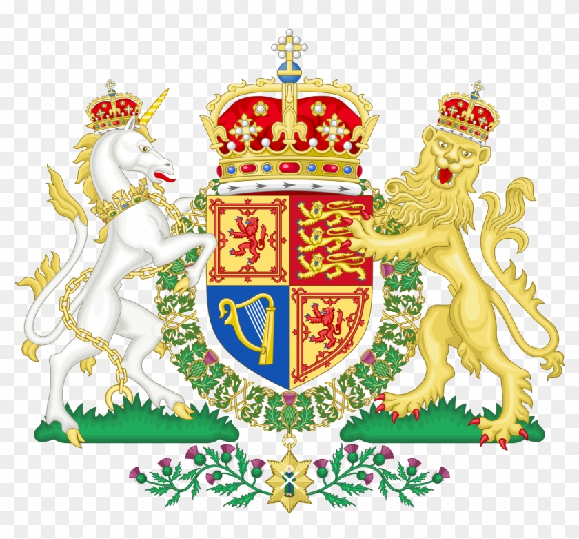 Royal Coat Of Arms Of The United Kingdom - Royal Coat Of Arms Uk, HD ...