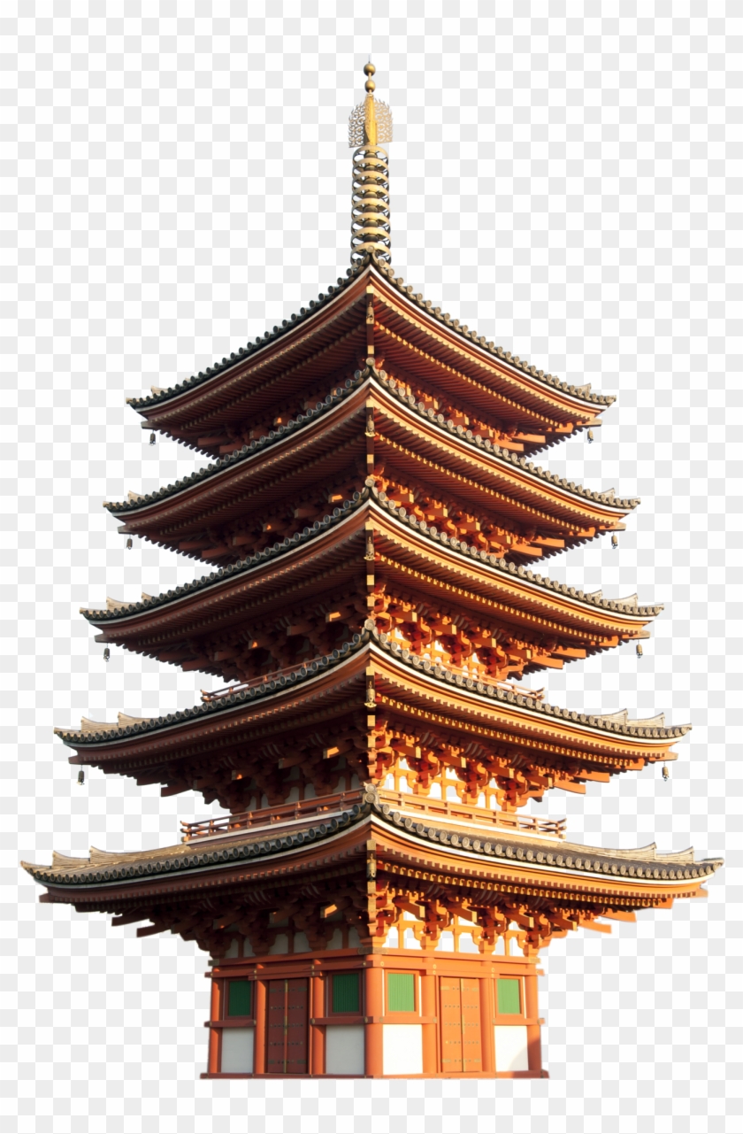 Temple In Tokyo, Backgrounds Download - Sensō-ji Temple, HD Png ...