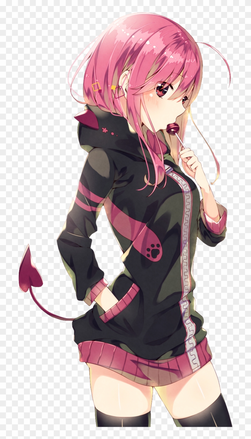 HD Pink Long Anime Girl Hair PNG  Hair png, Anime hair, Manga hair