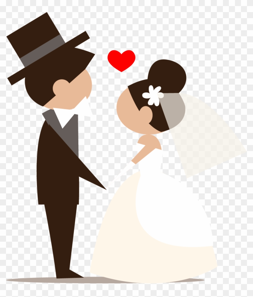 Groom Clipart Wedding Reception Couple - Menikah Png, Transparent Png ...