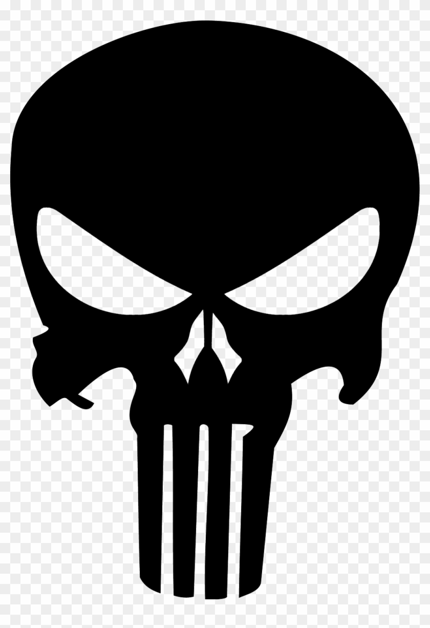 Punisher Logo Png - Punisher Skull Vector, Transparent Png - 1018x1438 ...