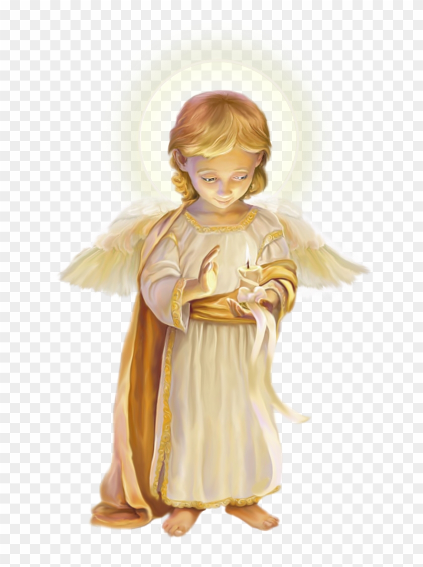 Ангел хранитель на прозрачном фоне