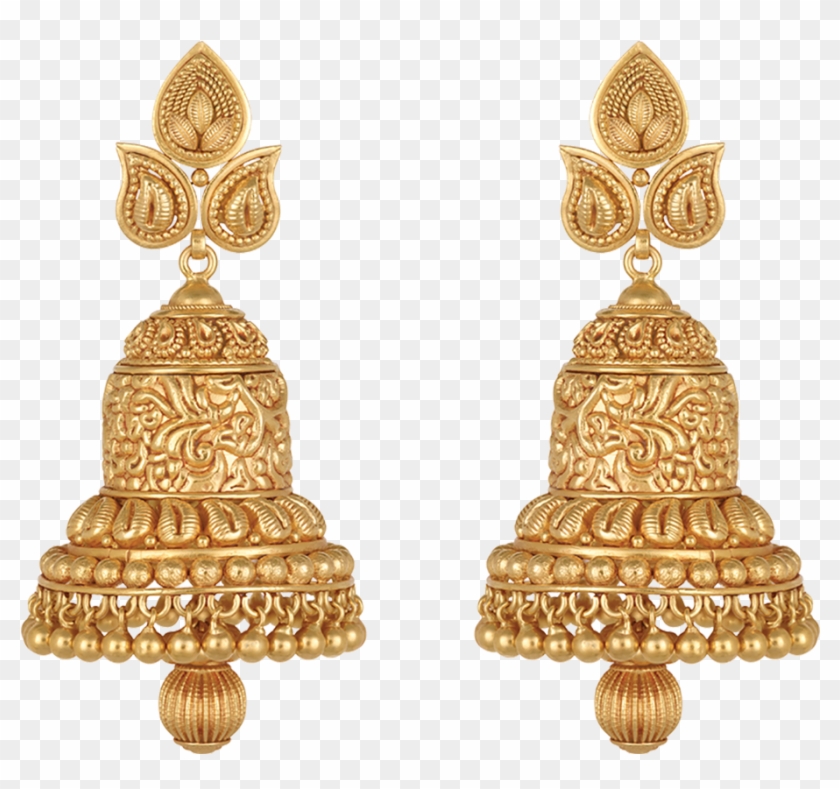 1200 X 1000 11 - Gold South Indian Jhumka, HD Png Download - 1200x1000 ...