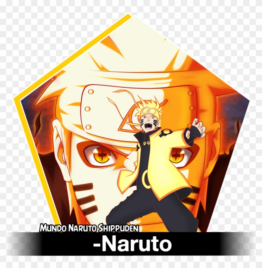Logo Naruto Naruto Modo Sabio Con El Kurama Hd Png Download 19x19 Pinpng