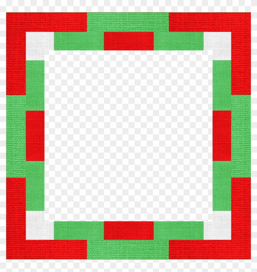 Green Red And White Christmas Border, HD Png Download - 1263x1280 ...