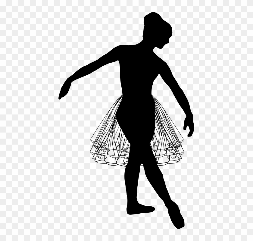 Ballet Dancer, Female Ballerina, Ballet Silhouette - Bailarina Png ...