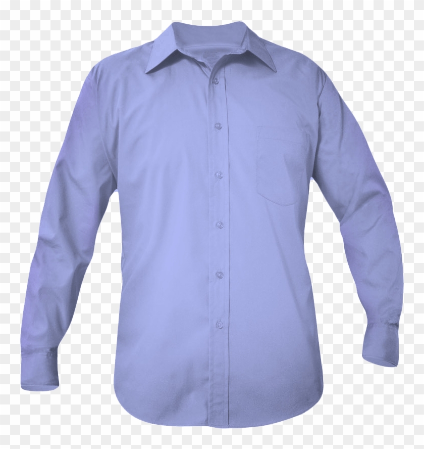 Sky Blue Buttondown Shirt Long Sleeve Cutton Garments - Aqua Blue Long ...