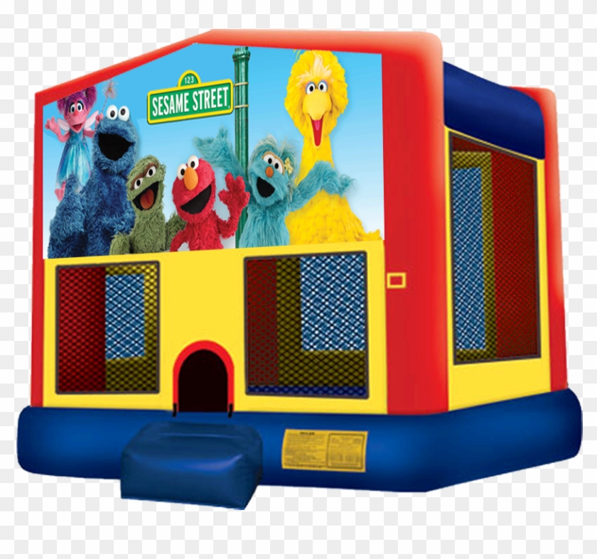 Sesame Street Bounce House Rentals In Austin Texas - Pj Mask Bounce ...