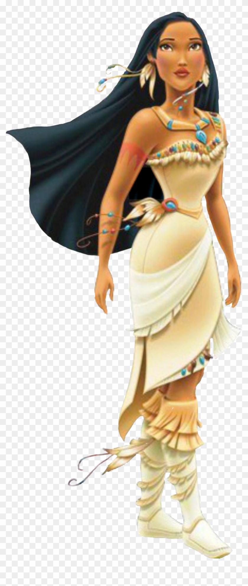 Pocahontas Sticker, HD Png Download - 1024x2373 (#2242822) - PinPng