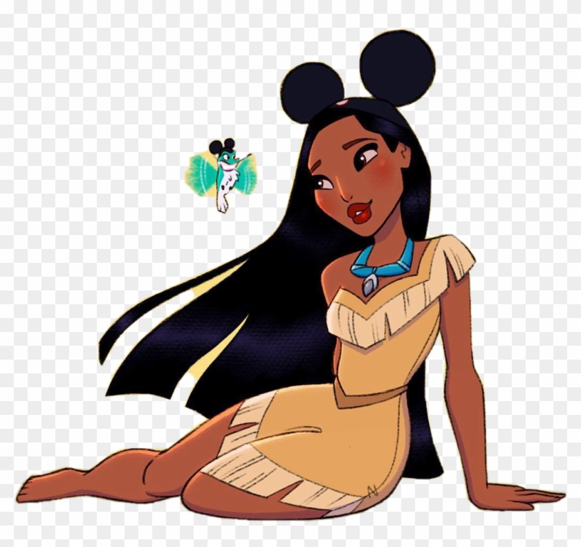 Pocahontas Sticker - Pocahontas Fanarte, HD Png Download - 1024x916 ...