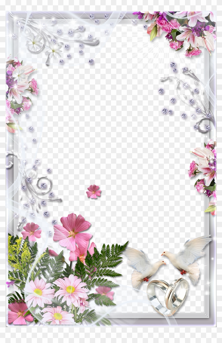 Transparent Background Wedding Frames, HD Png Download - 1067x1600 ...