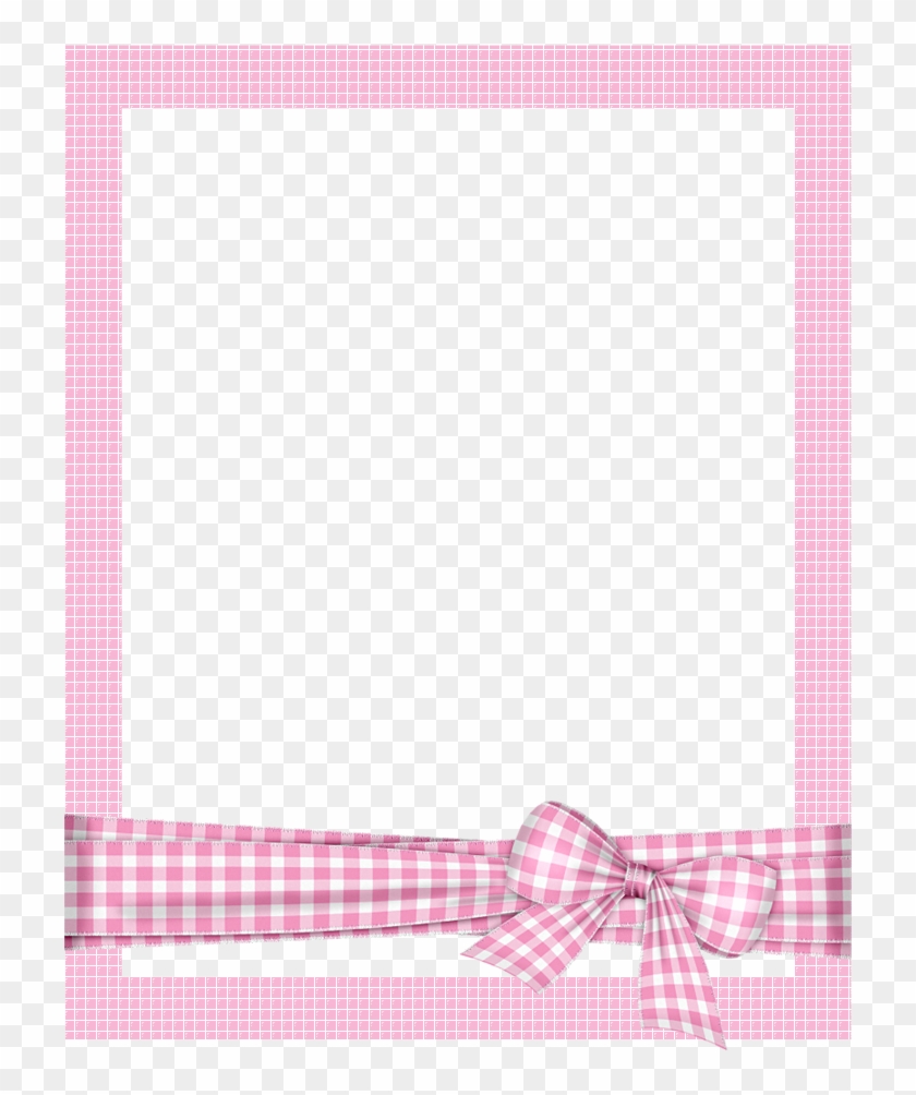 Picture Plaid Frame Frame,pink Cartoon Hand-painted - Pink Cartoon ...